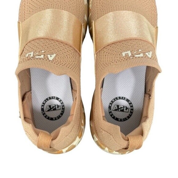 NEW APL Techloom Bliss Caramel Tan Leopard Lightweight Running Sneakers size 7 - Picture 6 of 8